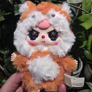 Baby Three De Lovely Squirrel With Rare Liquid Glitter Crying Eyes